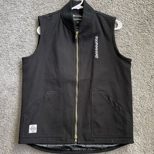 Doom Sayers OS Vest Black Small New Without Tags